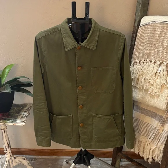 Taylor Stitch Men's Olive Ojai Jacket Medium 40 - Picture 4 of 7
